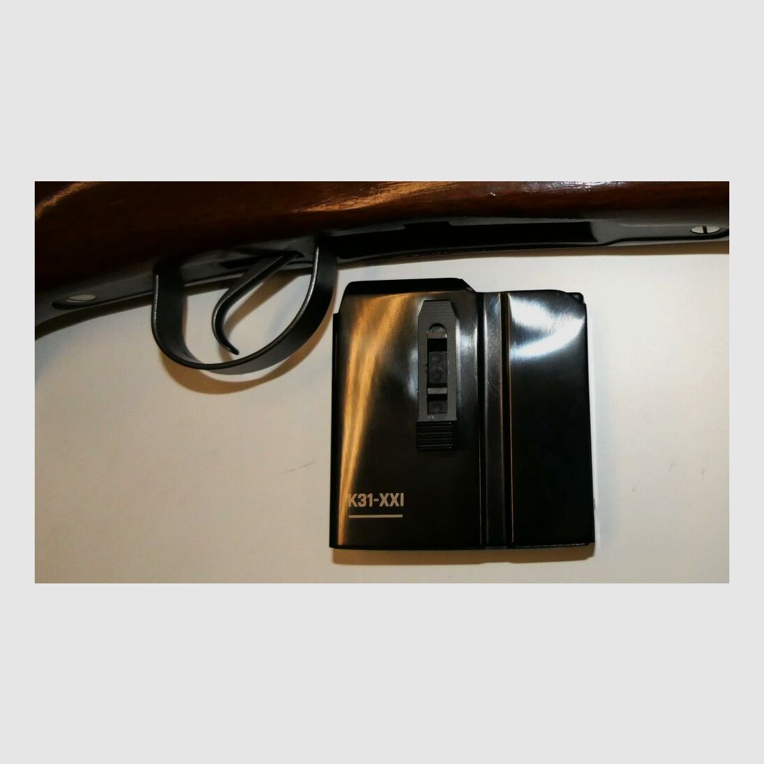 Waffenfabrik Bern 10schuss Magazin Schweizer Karabiner K31 7,5x55swiss Schweizer Ordonnanzkarabiner Schmidt Rubin