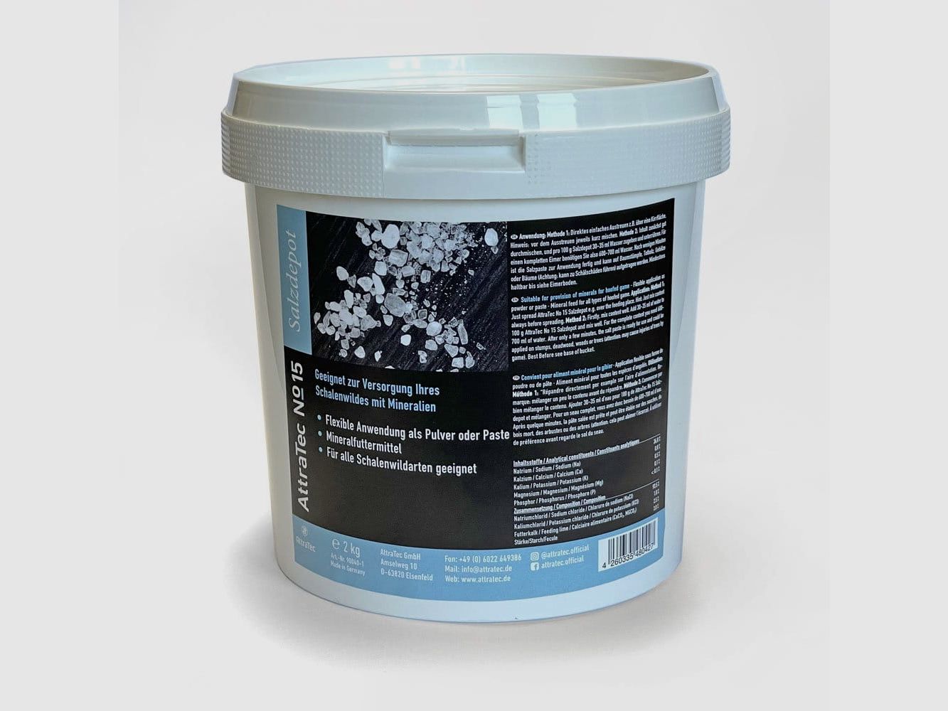 AttraTec No 15 Zout Depot 2 kg