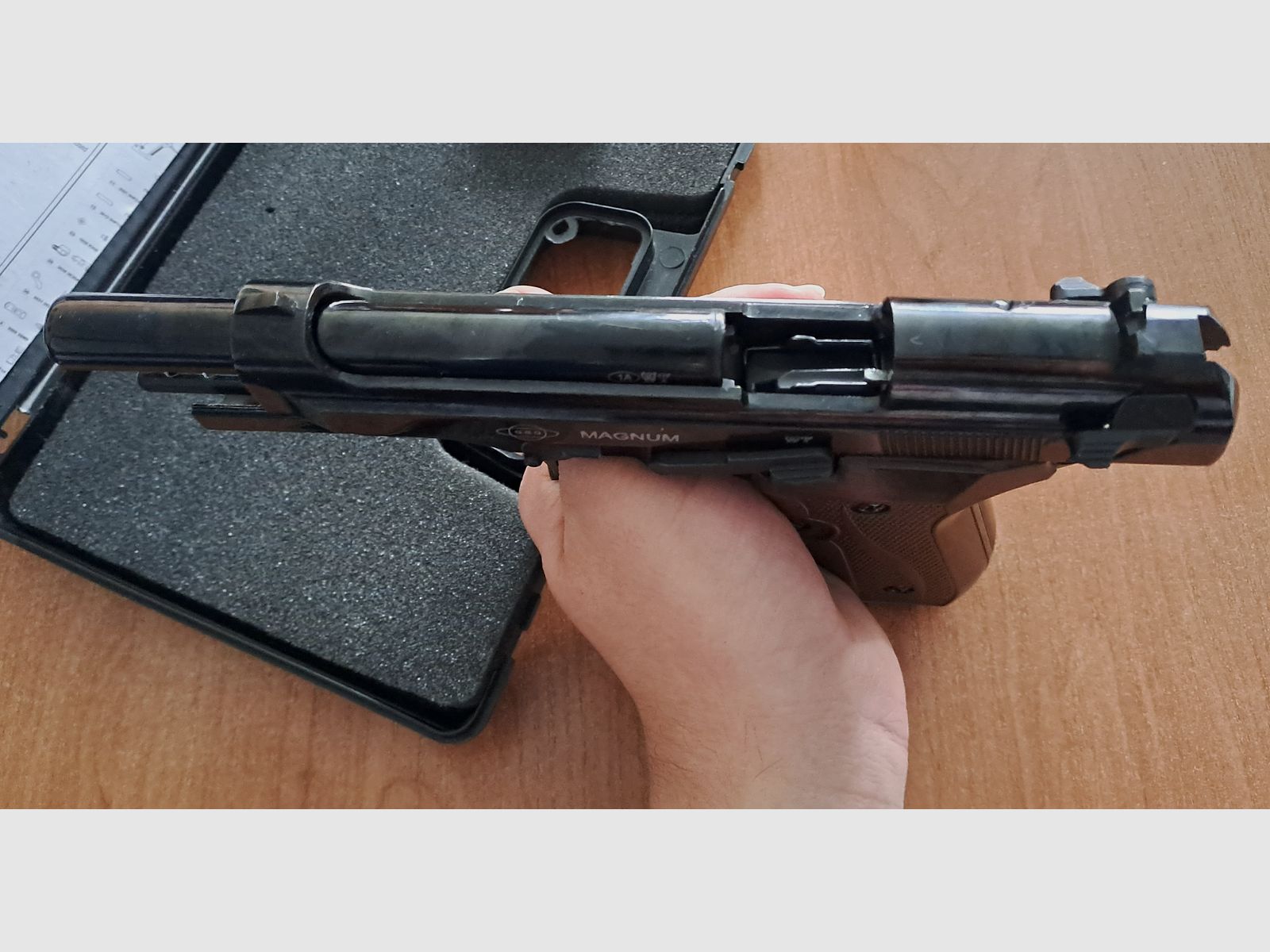 Ekol Firat Magnum PTB 973 en calibre 9mm Bang avec accessoires !