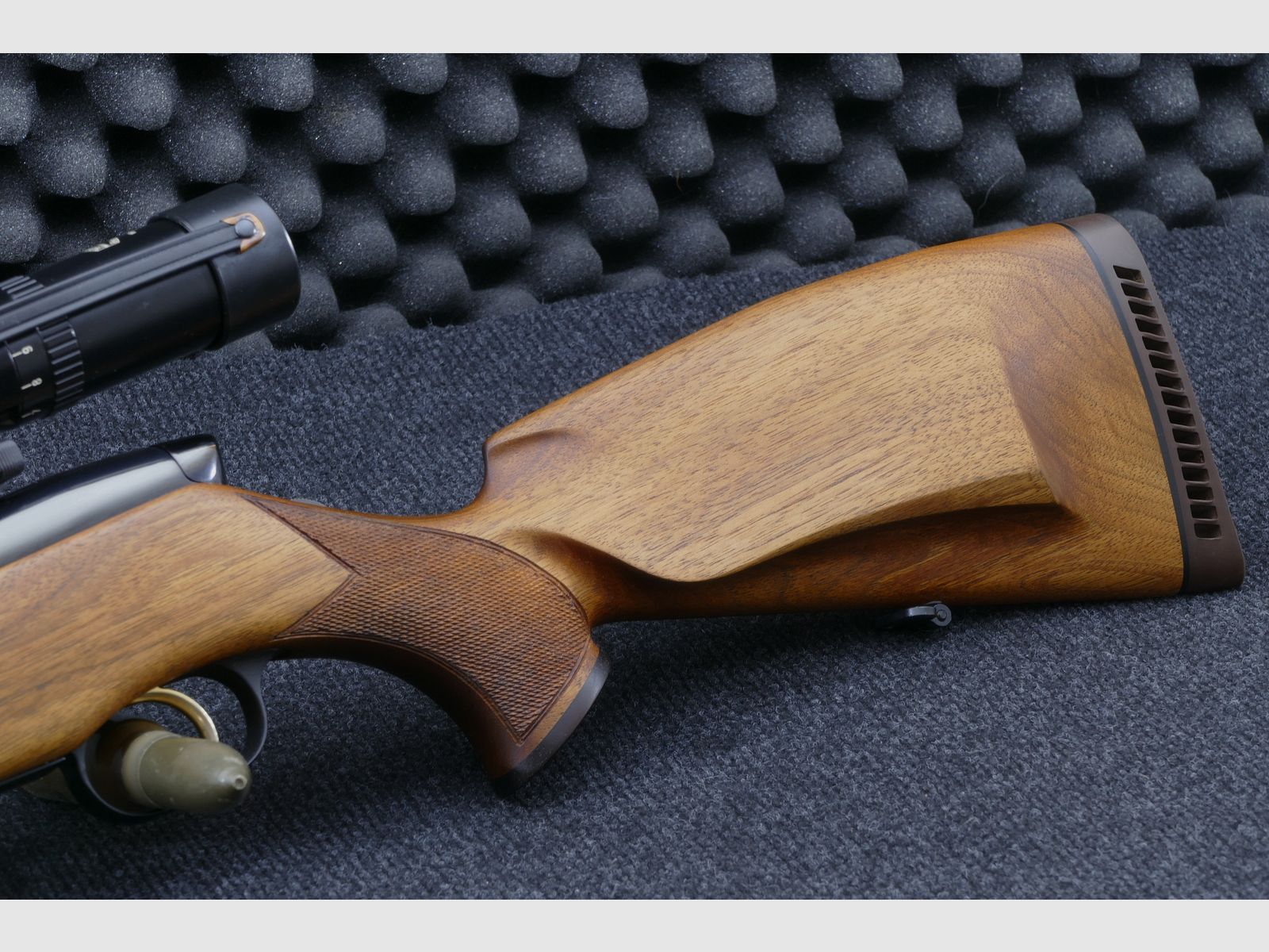 Steyr Mannlicher Luxus M en calibre .30-06 Springfield de primera mano en estado original excepcionalmente bueno, casi como nuevo WHB295