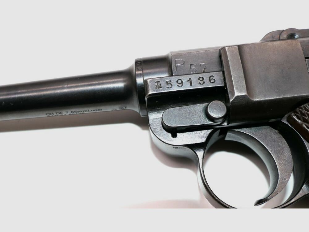Waffenfabrik Bern W+F Revolver Schweizer Parabellum 06/29