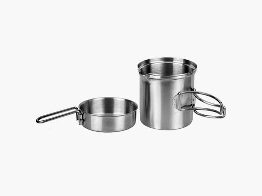 Fox Outdoor Fox Outdoor Ustensiles de Cuisine en Acier Inoxydable