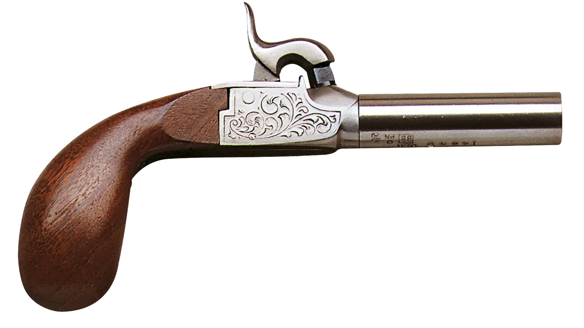 Pedersoli L330 Derringer Liegi Luxury Cal. 44 in Wooden Case, image 2 of 2