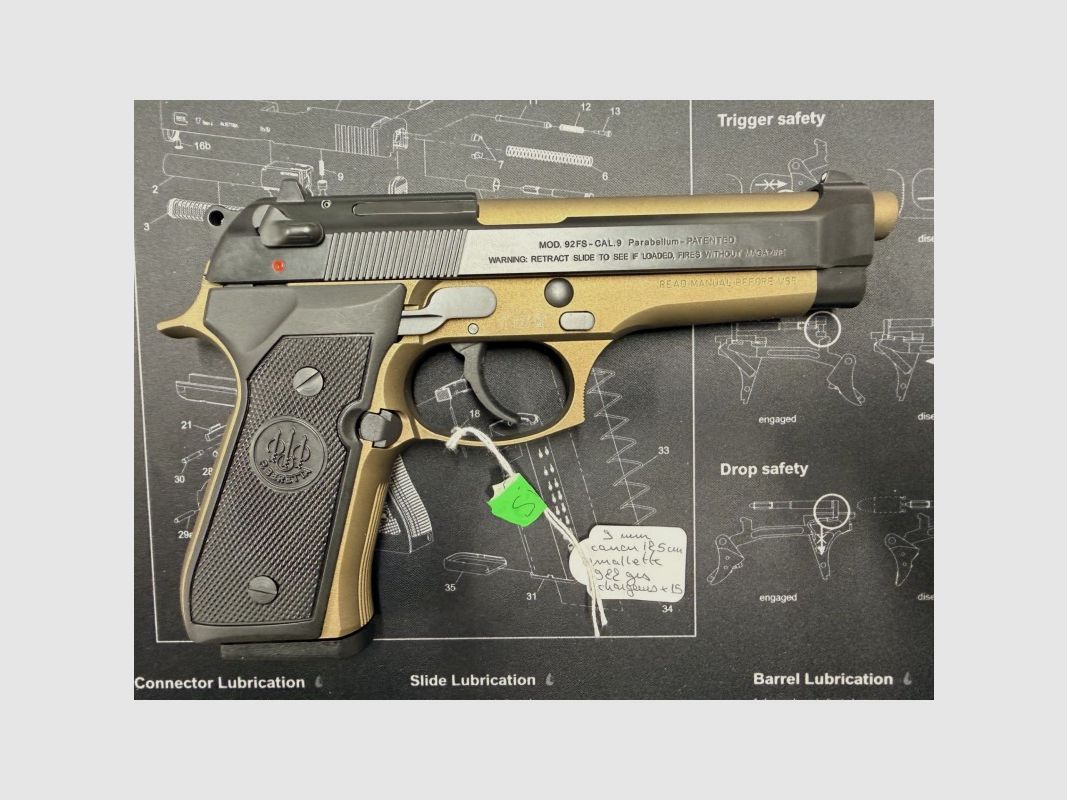 Beretta 92 FS Bronze 9 mm, zdjęcie 2 z 3