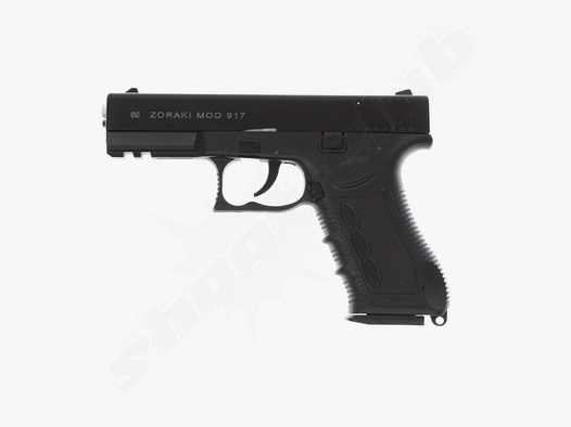 Zoraki 917 blank firing pistol black-chrome cal. 9mm