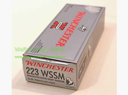 Winchester - USA Büchsenpatronen .223 WSSM