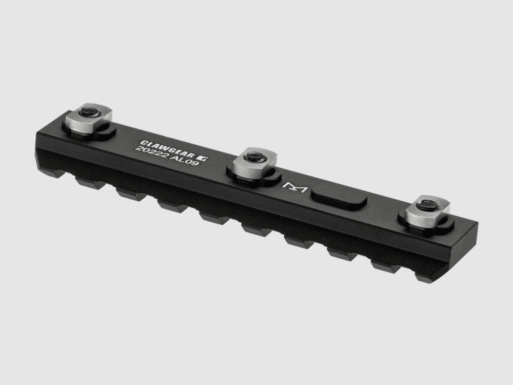 Clawgear M-LOK 9 Slot Rail Nero, immagine 2 di 4