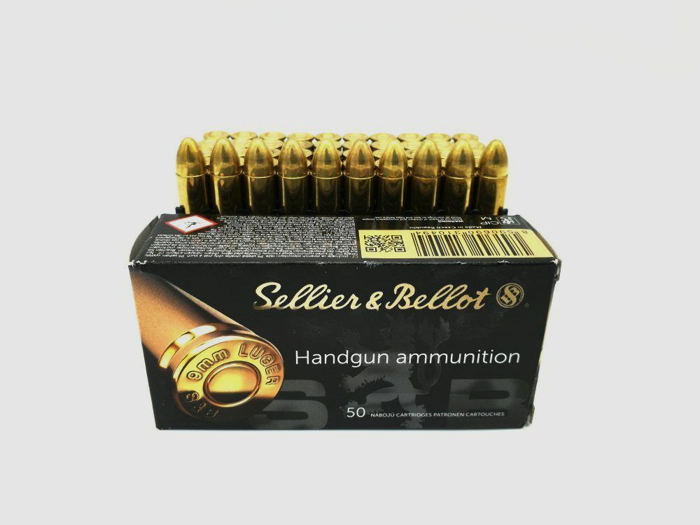 S&B Sellier & Bellot 8,0g/124 grs. VM (1000 Stk.)