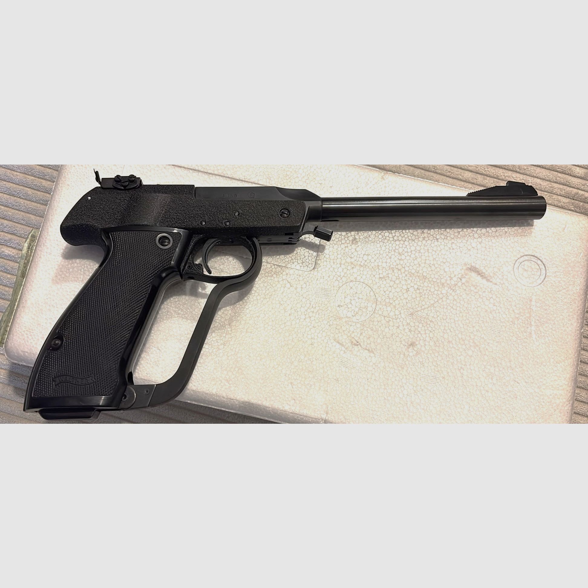 Walther LP3 aus 1983 nie geschossen !! Schaut aus wie aus dem Laden ECHTES Sammlerstück