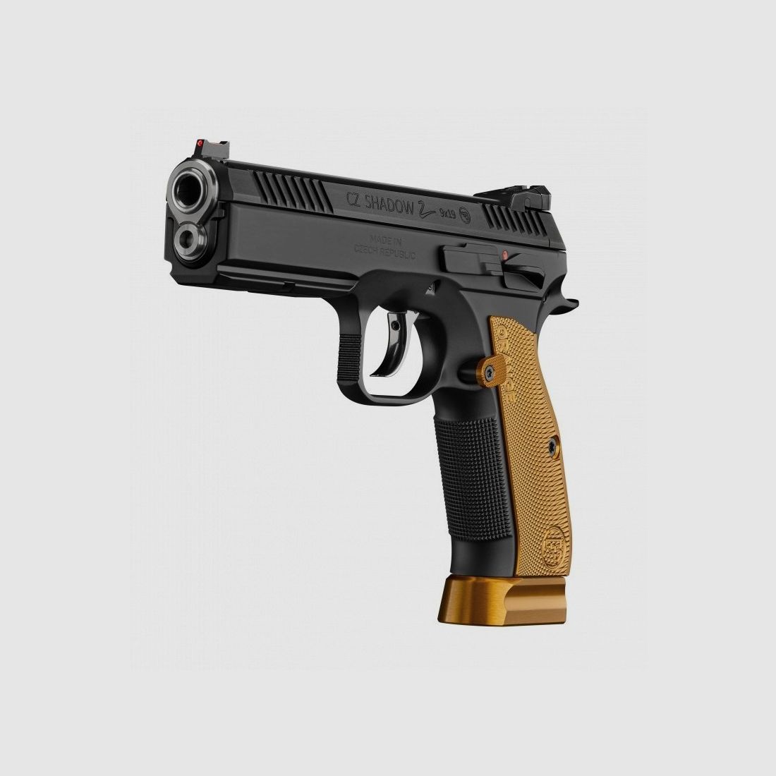 PISTOLET CZ 75 SHADOW 2 GOLDDIGGER CAL 9X19, image 2 sur 3