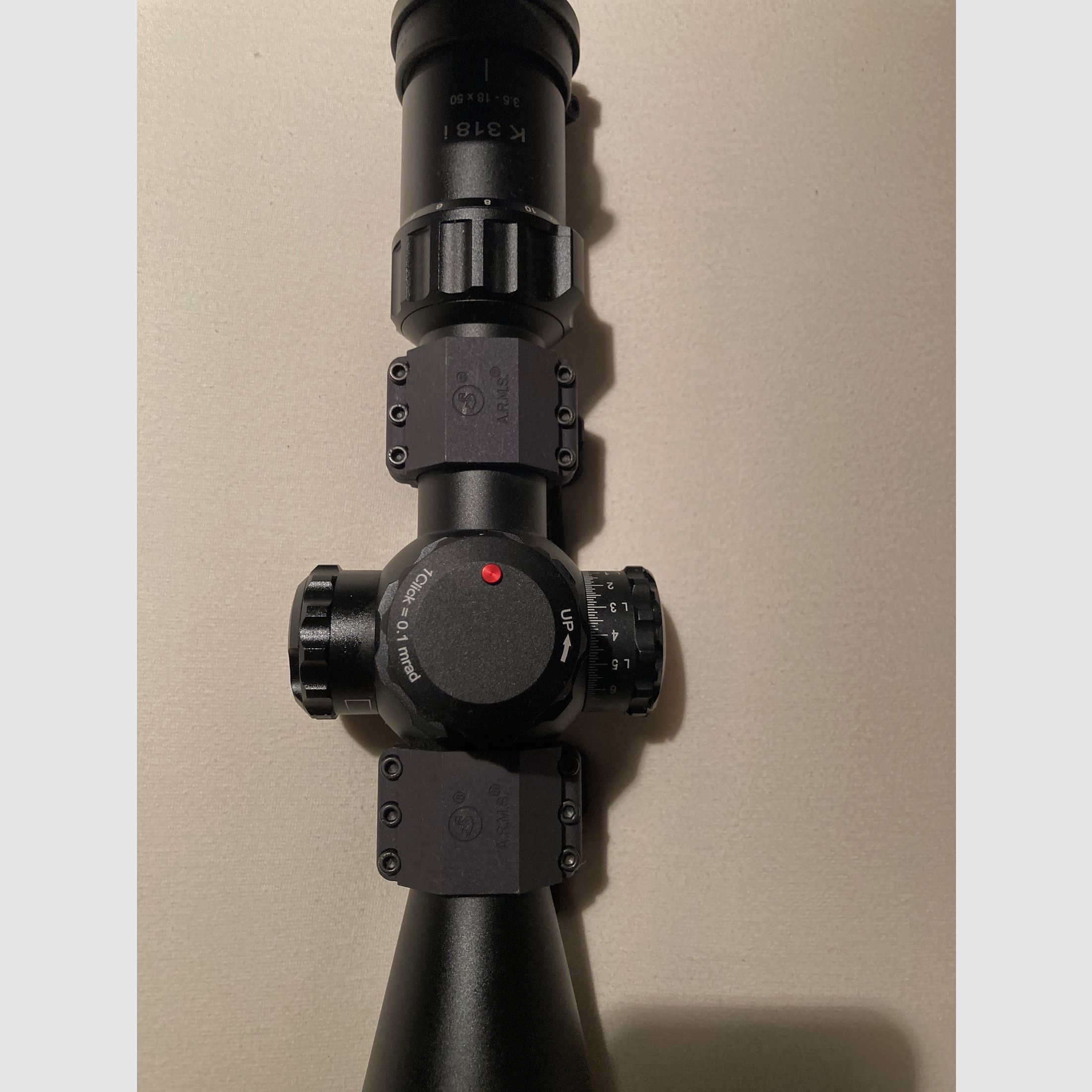 KAHLES K318I 3,5-18X50 TELESCOPIO Reticolo Tremor3
