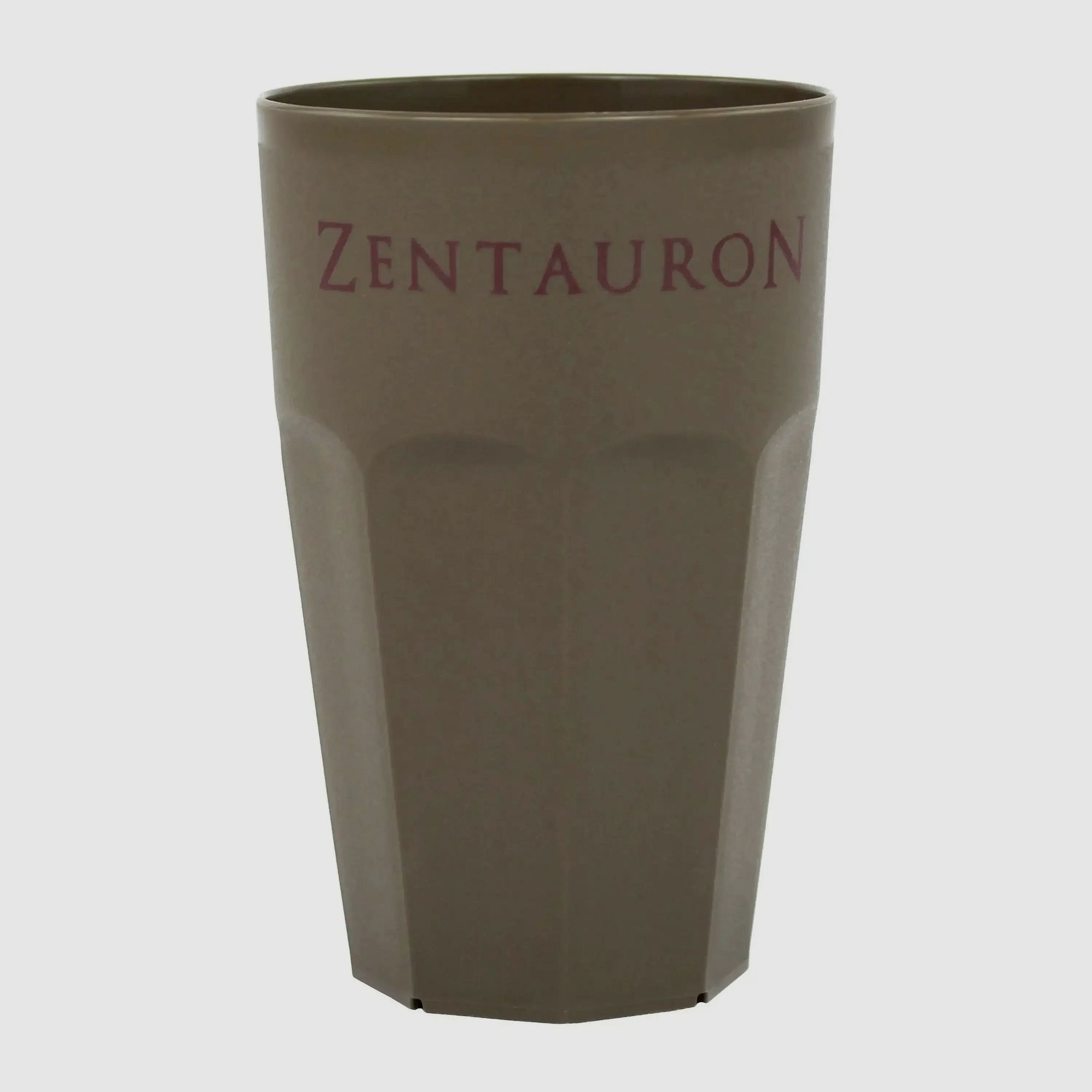 Zentauron Zentauron Kaffeebecher Mehrweg 300 ml grau braun