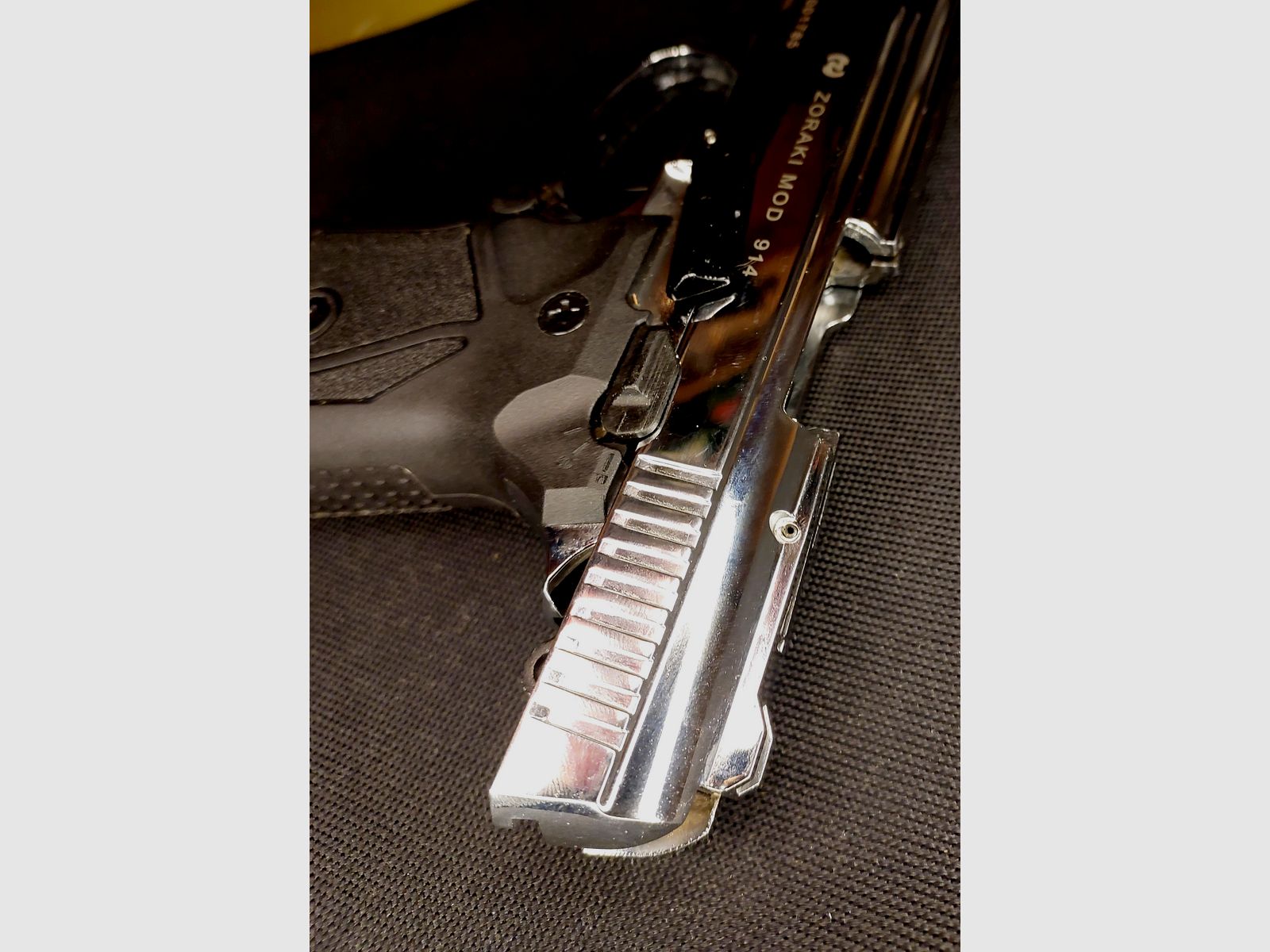 Zoraki 914 Schreckschuss Pistole 9mm P.A.K. Chrom (PTB 972 !!!)