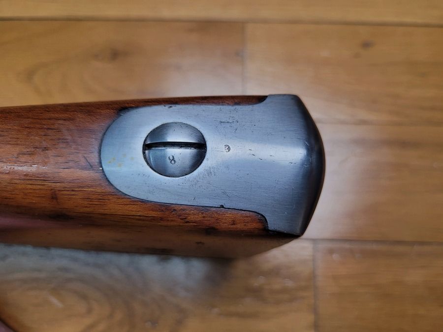 Beau fusil de voltigeur 1822 Tbis – Manufacture Royale Saint-Etienne en 1830 – Transformé T à Tulle puis Bis à Tulle aussi – Parfaitement homogène – Baïonnette – Superbe état !, image 23 sur 32