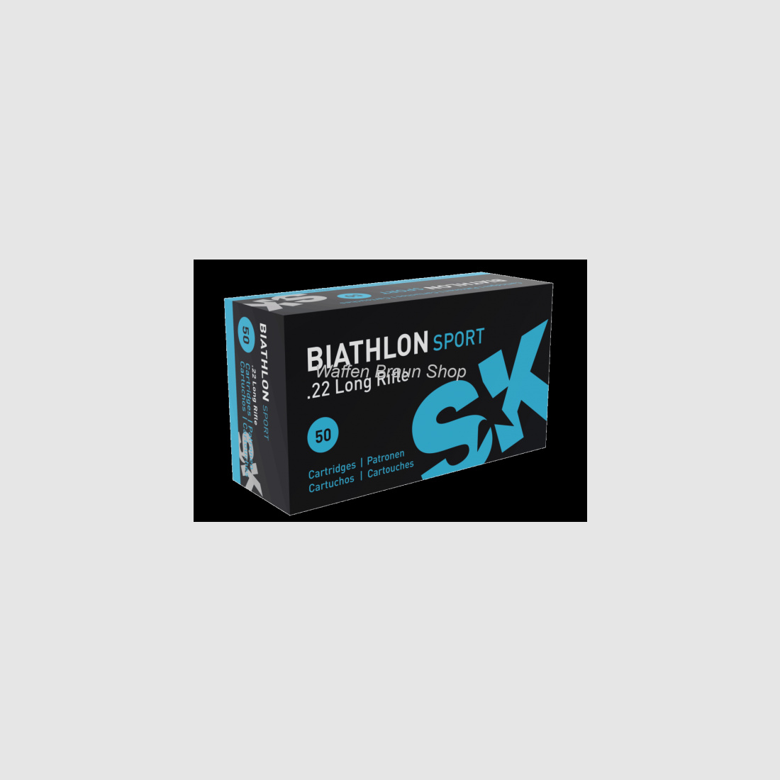 SK Randfeuerpatronen .22lr Biathlon Sport 50 Stück