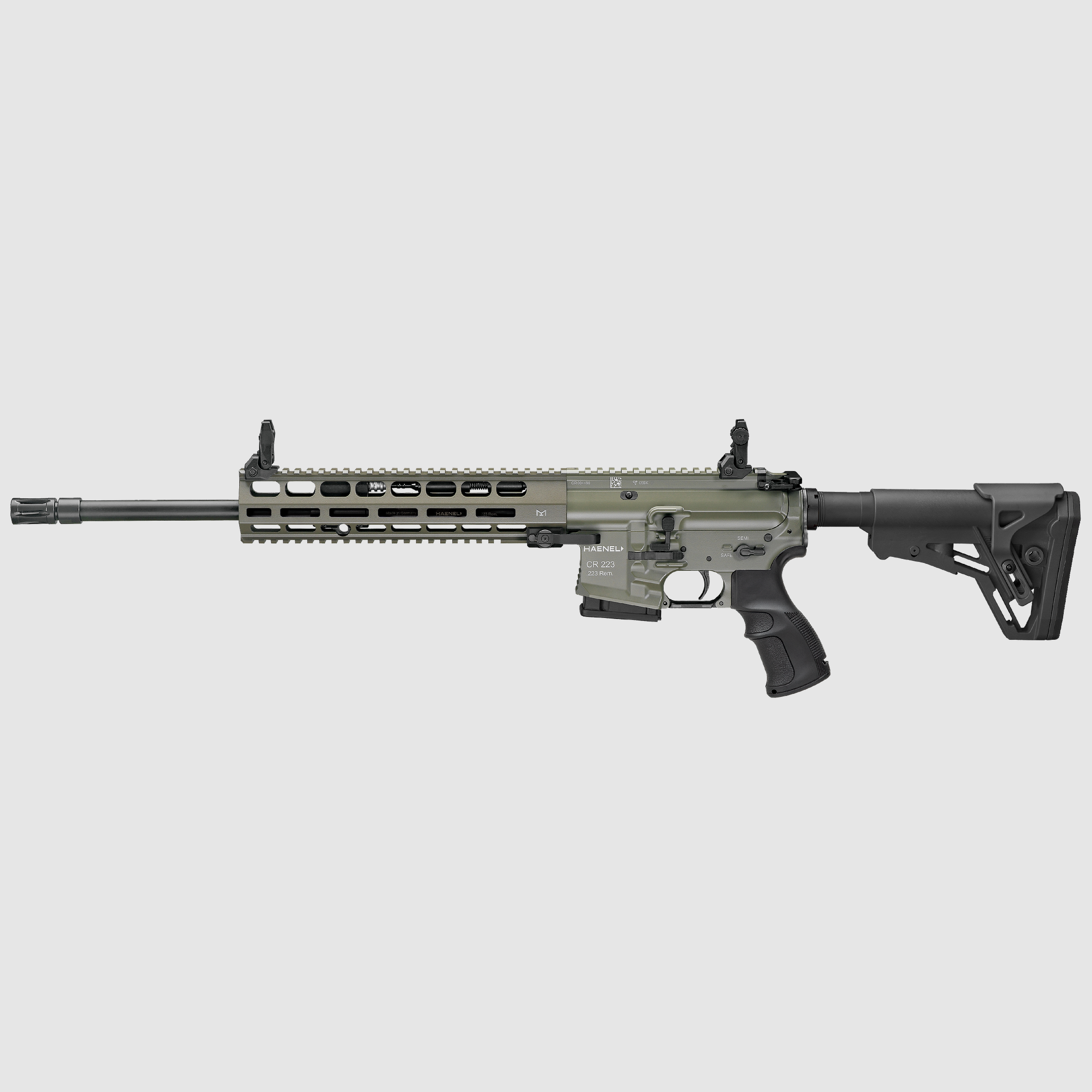 HAENEL CR223 OLIVA 16,65" FA/LA-H cal. .223 Rem, immagine 1 di 3