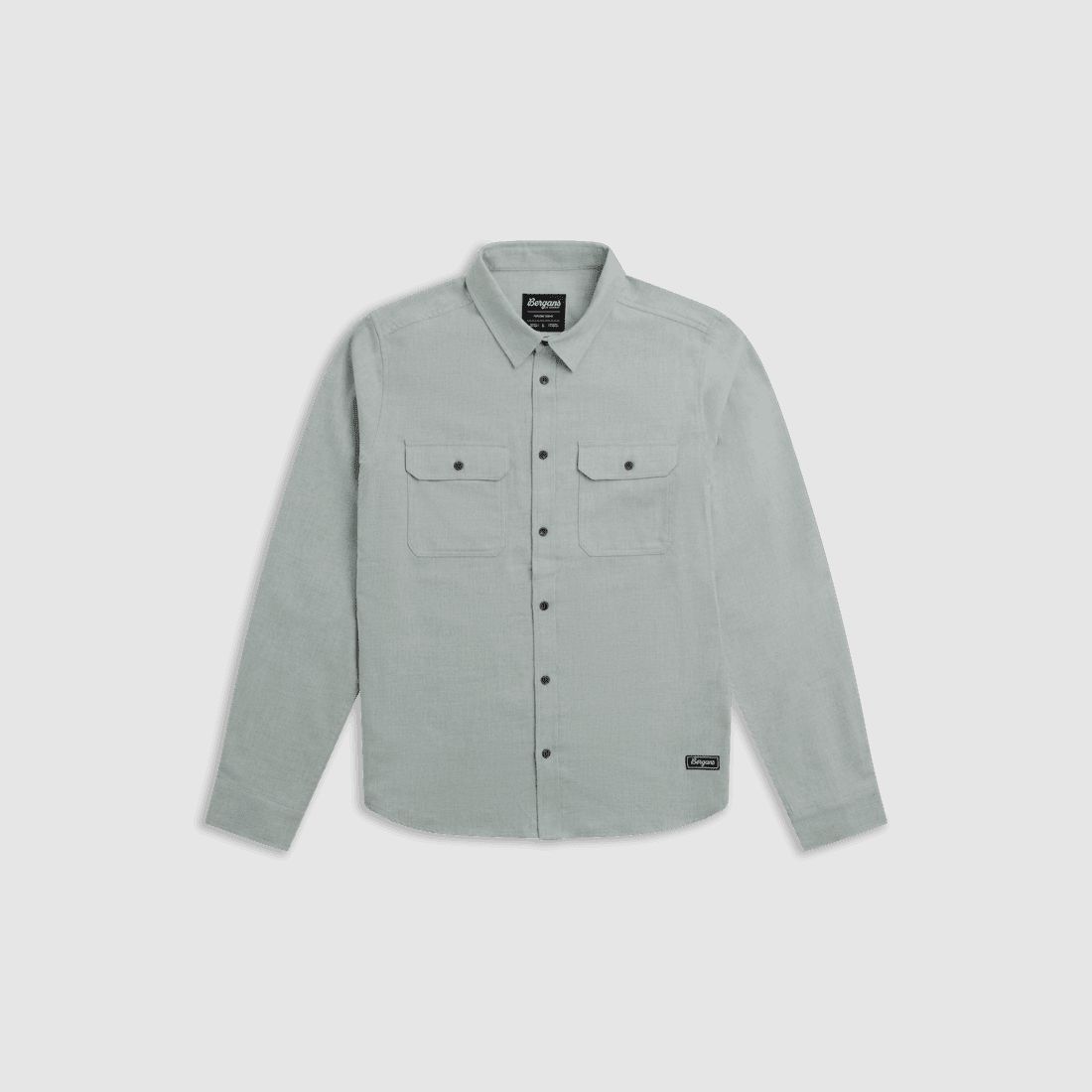 Bergans Nordmarka Flannel Shirt Men Dried Sage M