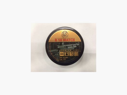 RWS DIABOLO R10 MATCH 4.5M