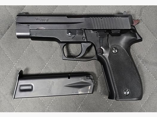 Modell: SIG Sauer (#1524), Mod. ohne (Waffe ohne Besonderheiten) - Kaliber: 9mmLuger (#486)