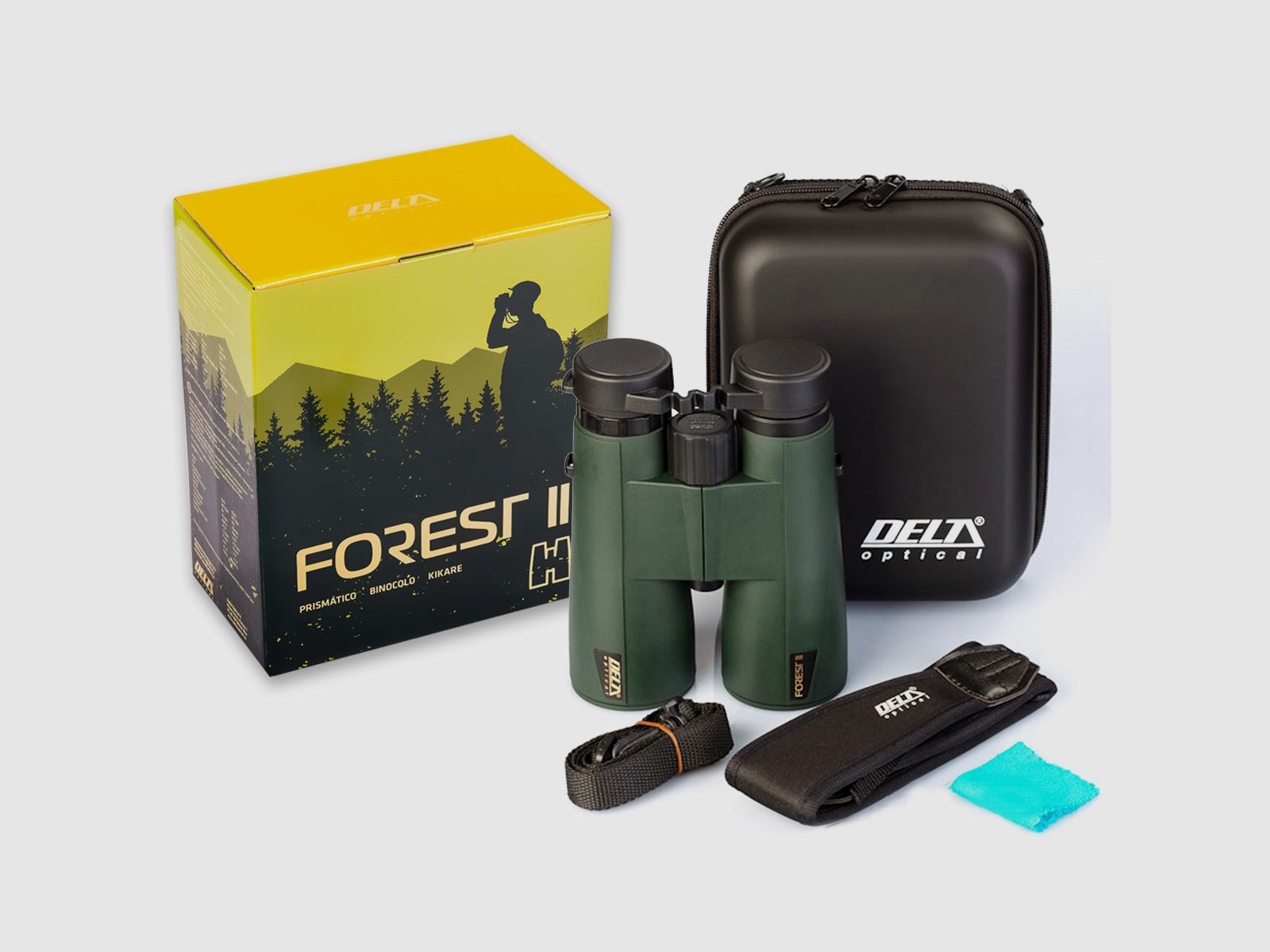 Binocolo Delta Optical Forest II 10×50, immagine 2 di 3
