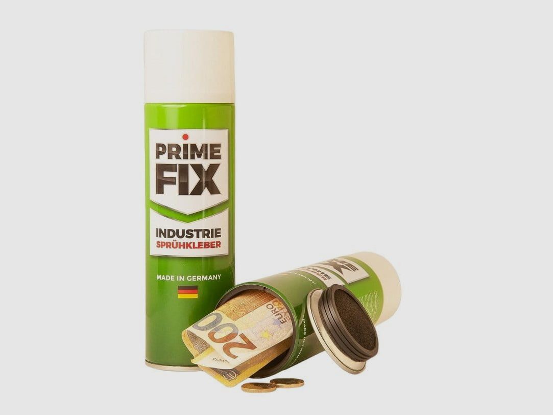 Plastic fantastic can safe Prime Fix spray adhesive