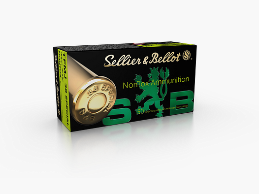 S&B Ammunicja do rewolwerów .38 Special 10,25g Total Metal Jacket Nontox