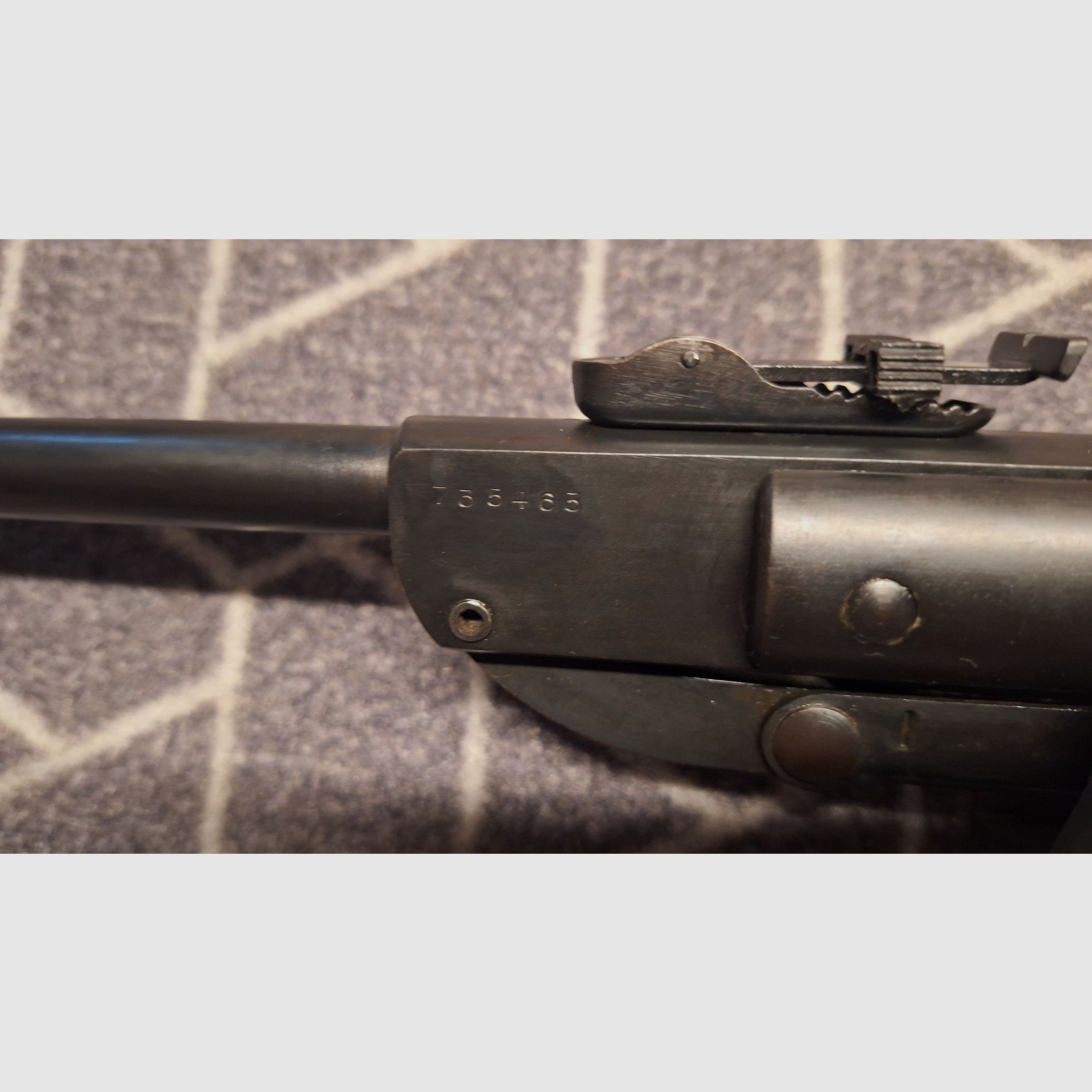 Air rifle Model 304 Haenel Suhl Original DDR GRAY TOP COLLECTOR CONDITION!
