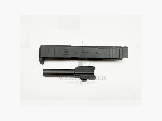 GLOCK 43X R/MOS/FS Glissière