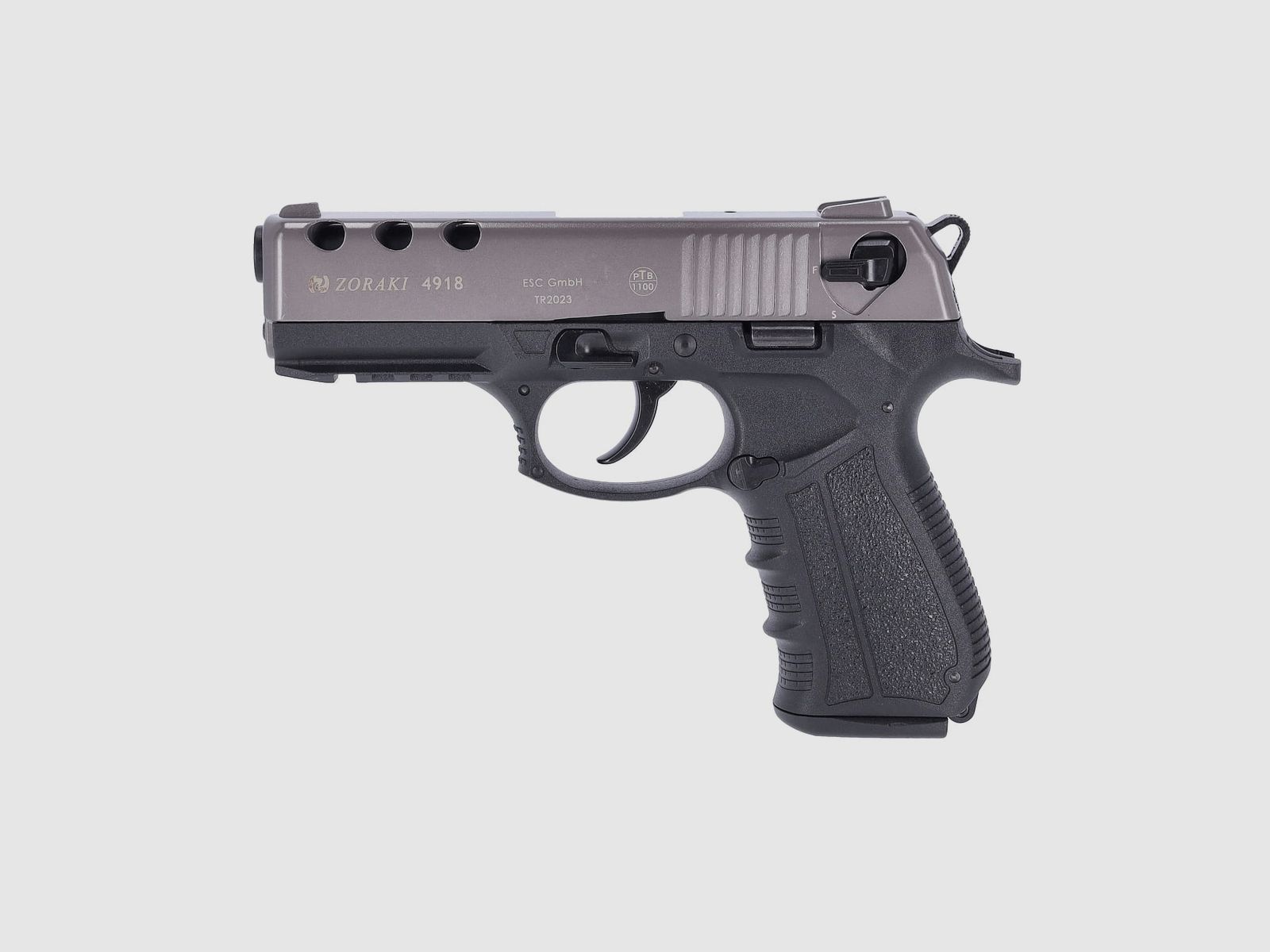 Zoraki 4918 pistola a salve 9 mm P.A.K titan, immagine 1 di 3