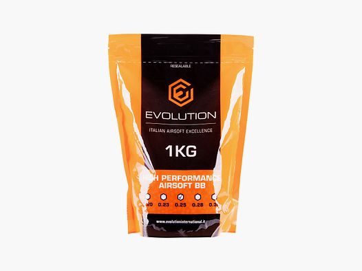 Bolas de Airsoft de Alto Rendimiento Evolution 6mm 0,25g 4.000 piezas