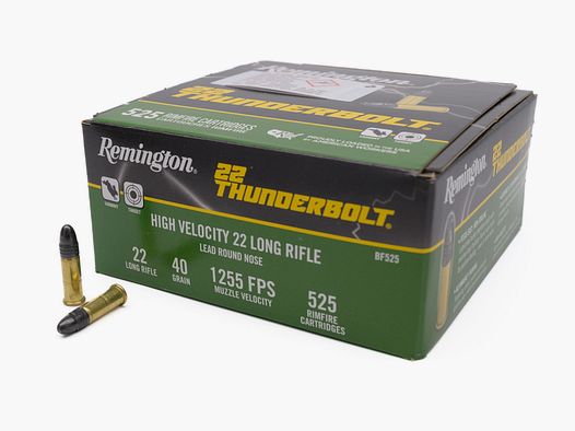 REMINGTON .22 LR Thunderbolt 40gr LRN - 525 pezzi