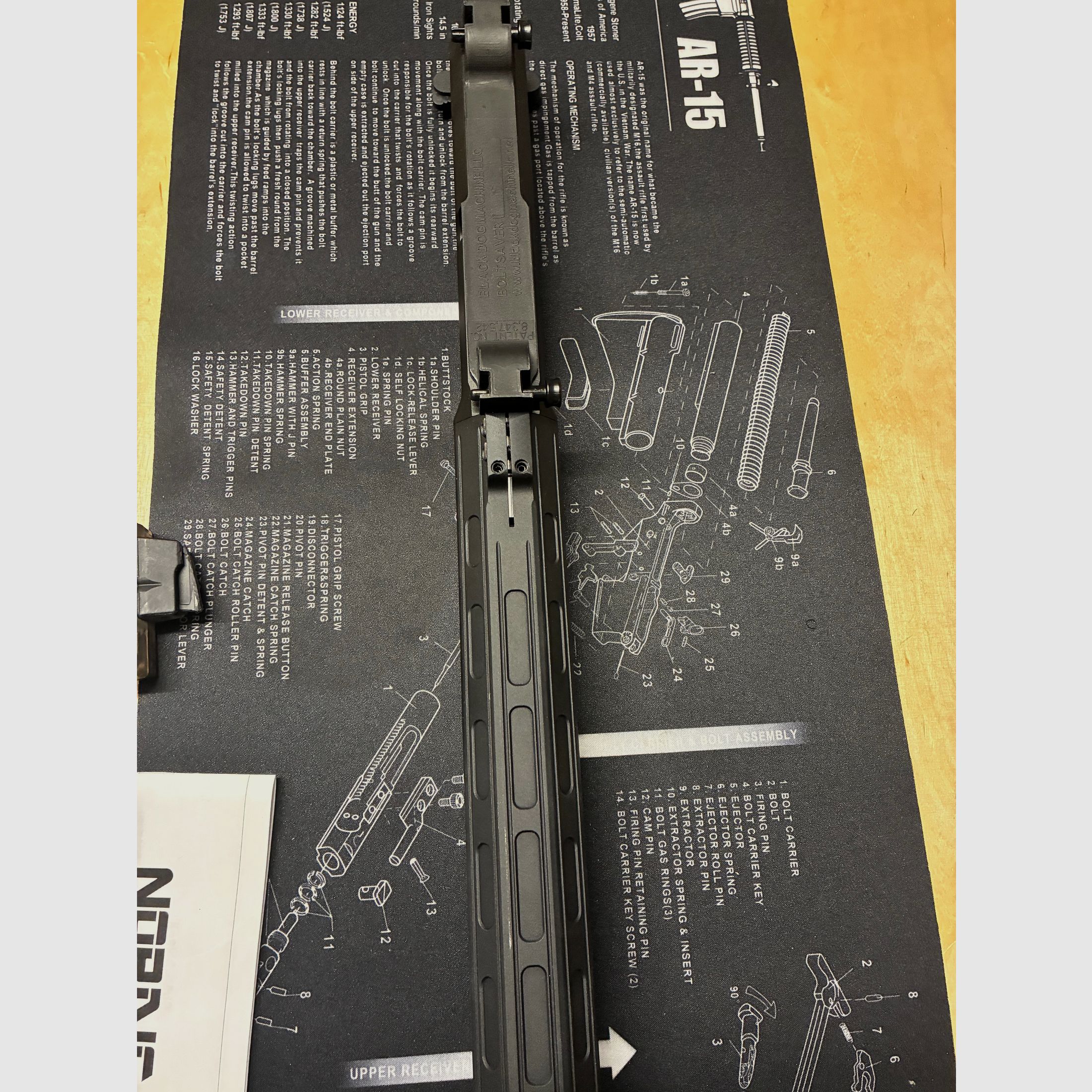 Nordic Components AR-15 .22 lfb conversion system – only 700 shots, excellent condition