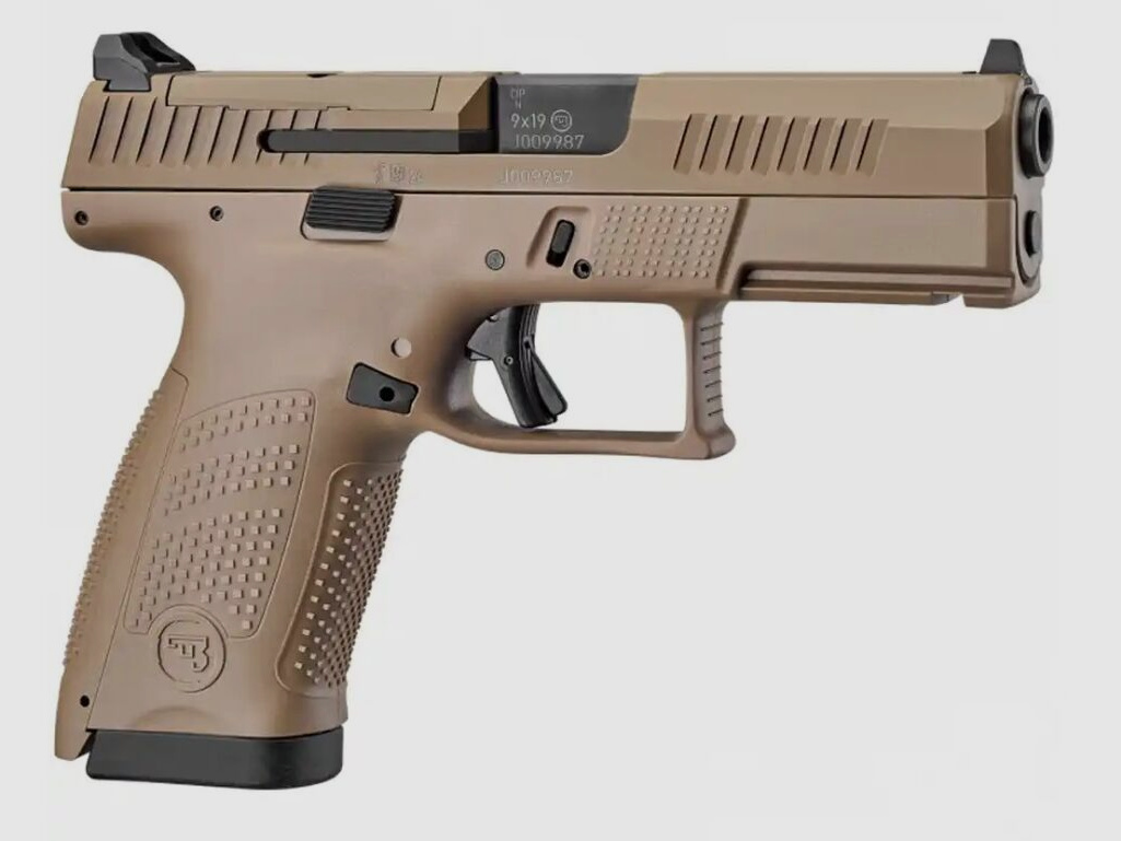 CZ CZ Pistole P-10 C OR FDE 9mmLuger, Optics Ready, SFA - Striker Fire Action