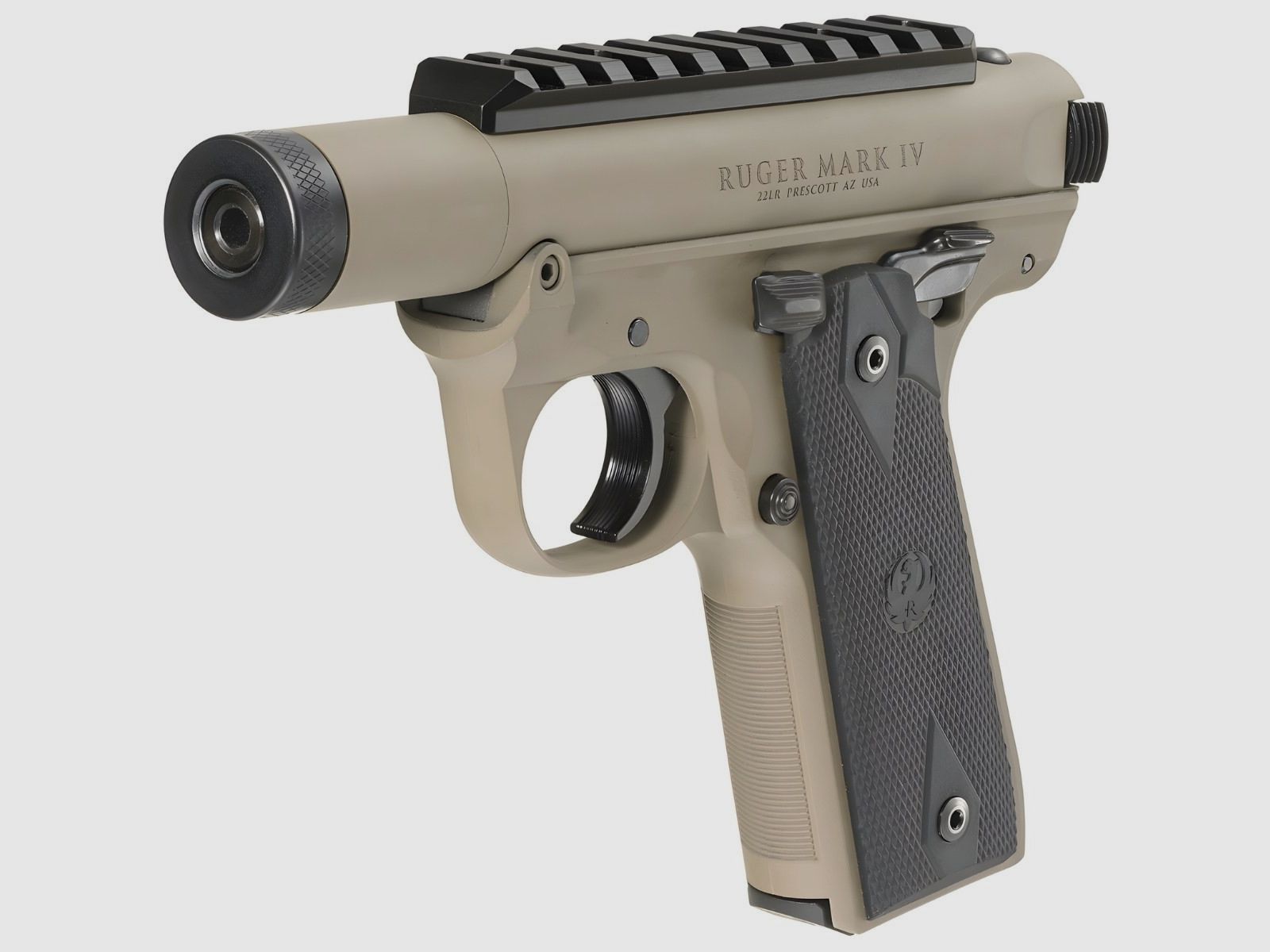 Ruger Mark IV 22/45 Tactical 3" - FDE - 40181, image 2 sur 9