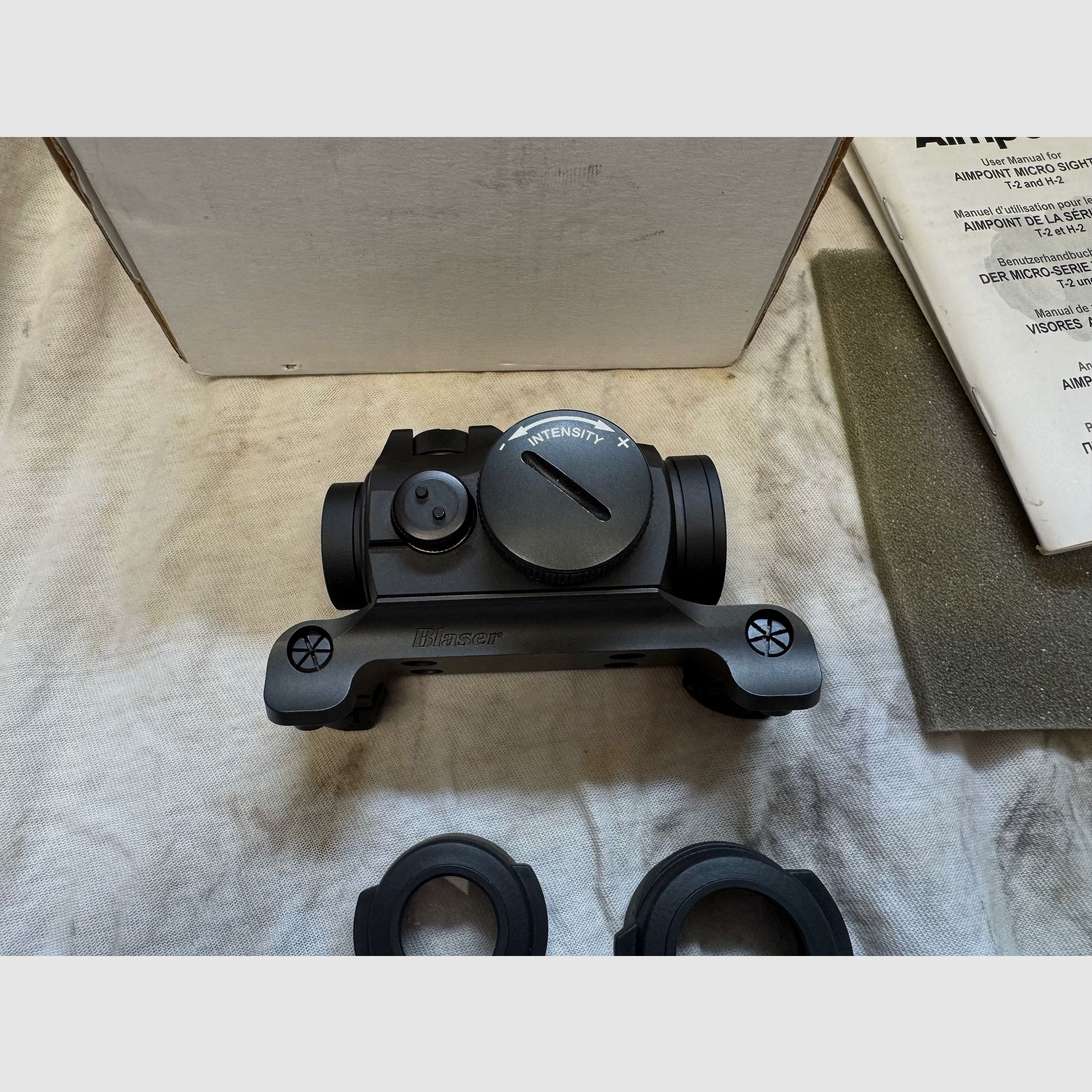 Aimpoint Micro H-2 mit Blaser Sattelmontage 2 MOA