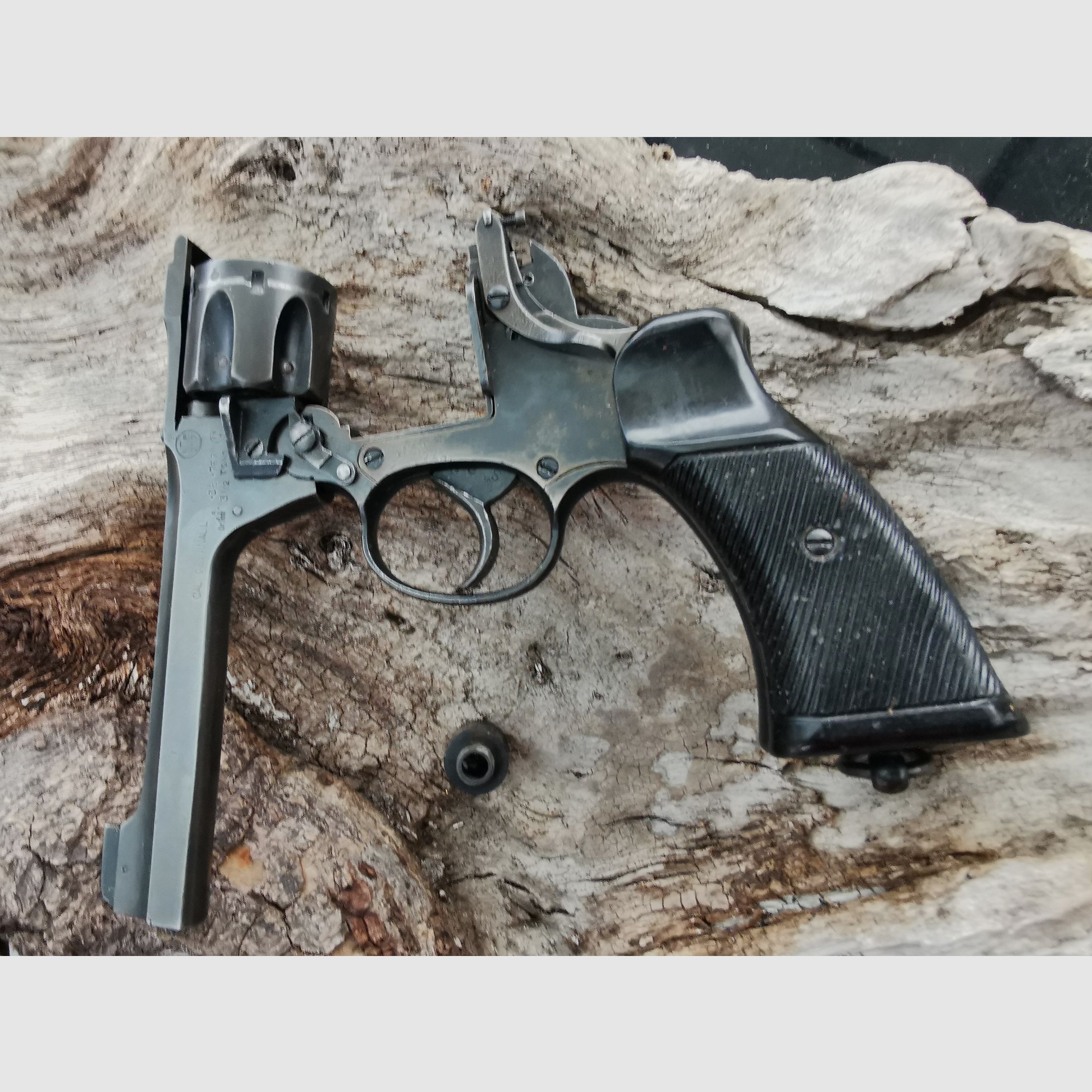 Enfield No.2 MK I WKII oryginalny przerobiony na 9mm R Knall wolny od 18 roku życia