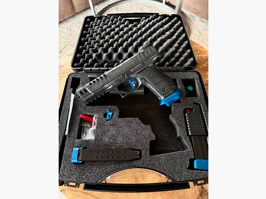 Walther Q5 Match SF Expert 9mm Luger – Telaio in acciaio - Ottime condizioni – solo 1999 €