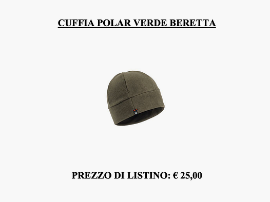 Beretta – POLAR-HAUBE GRÜN