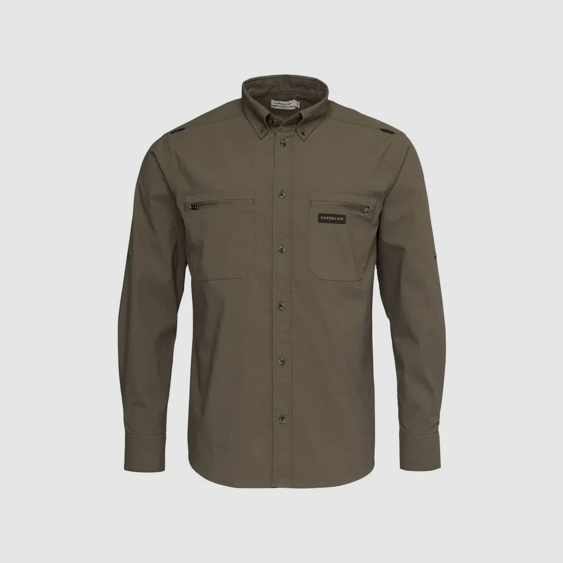 Chevalier Drift Shooting Fit Shirt Mężczyźni Tarmac Zielony