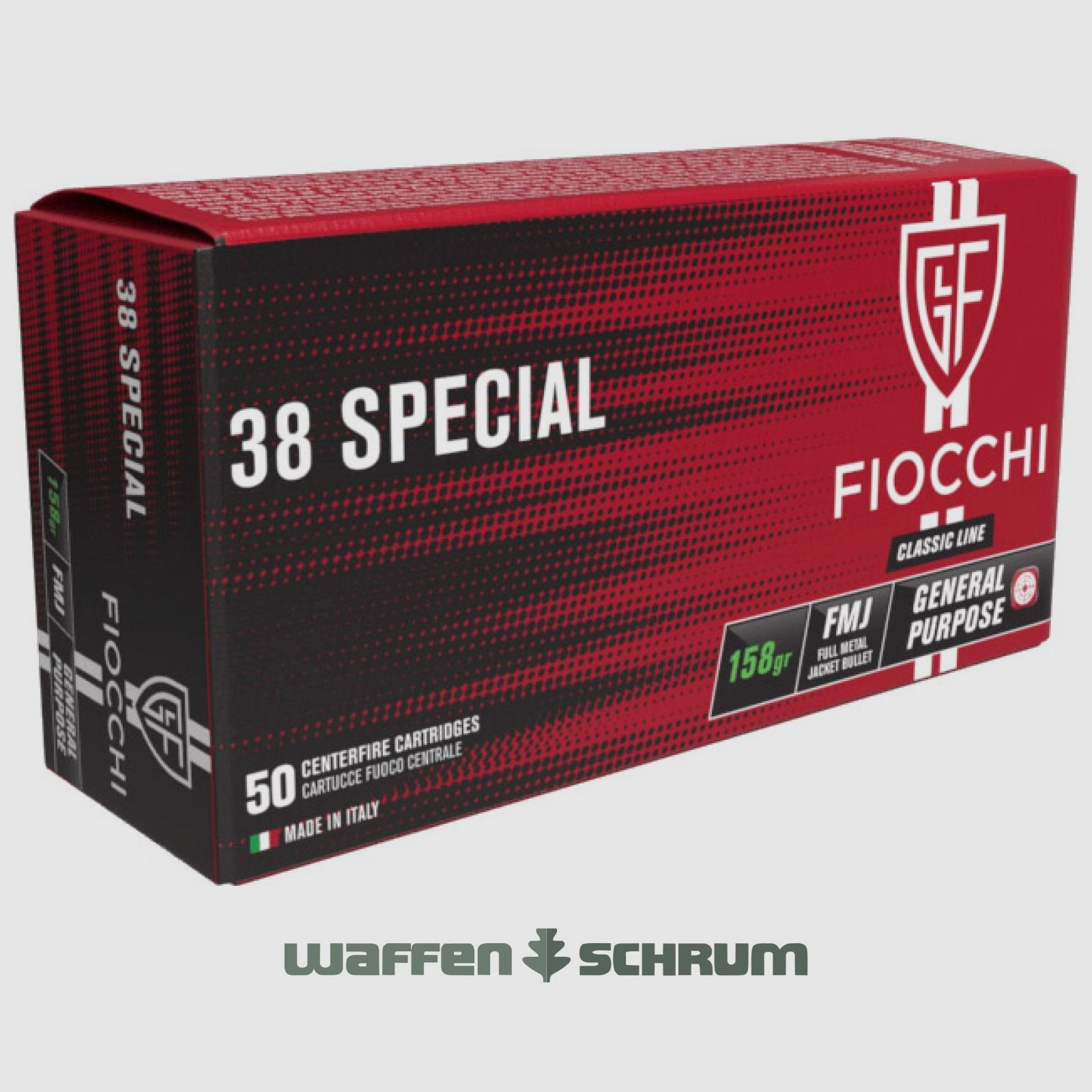 Fiocchi LRN 10,24g - 158gr. .38Special