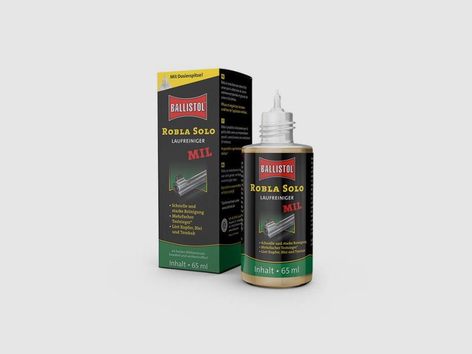 Ballistol Limpiador de cañones Robla Solo MIL 65ml, imagen 1 de 2