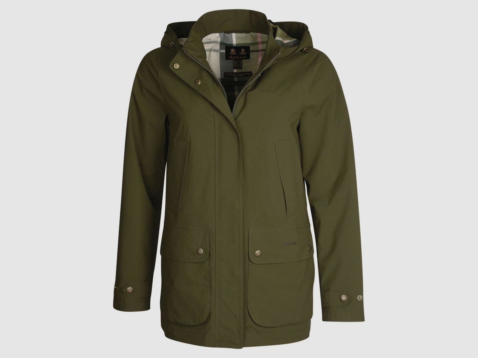 BARBOUR Clyde Jacke Olijf