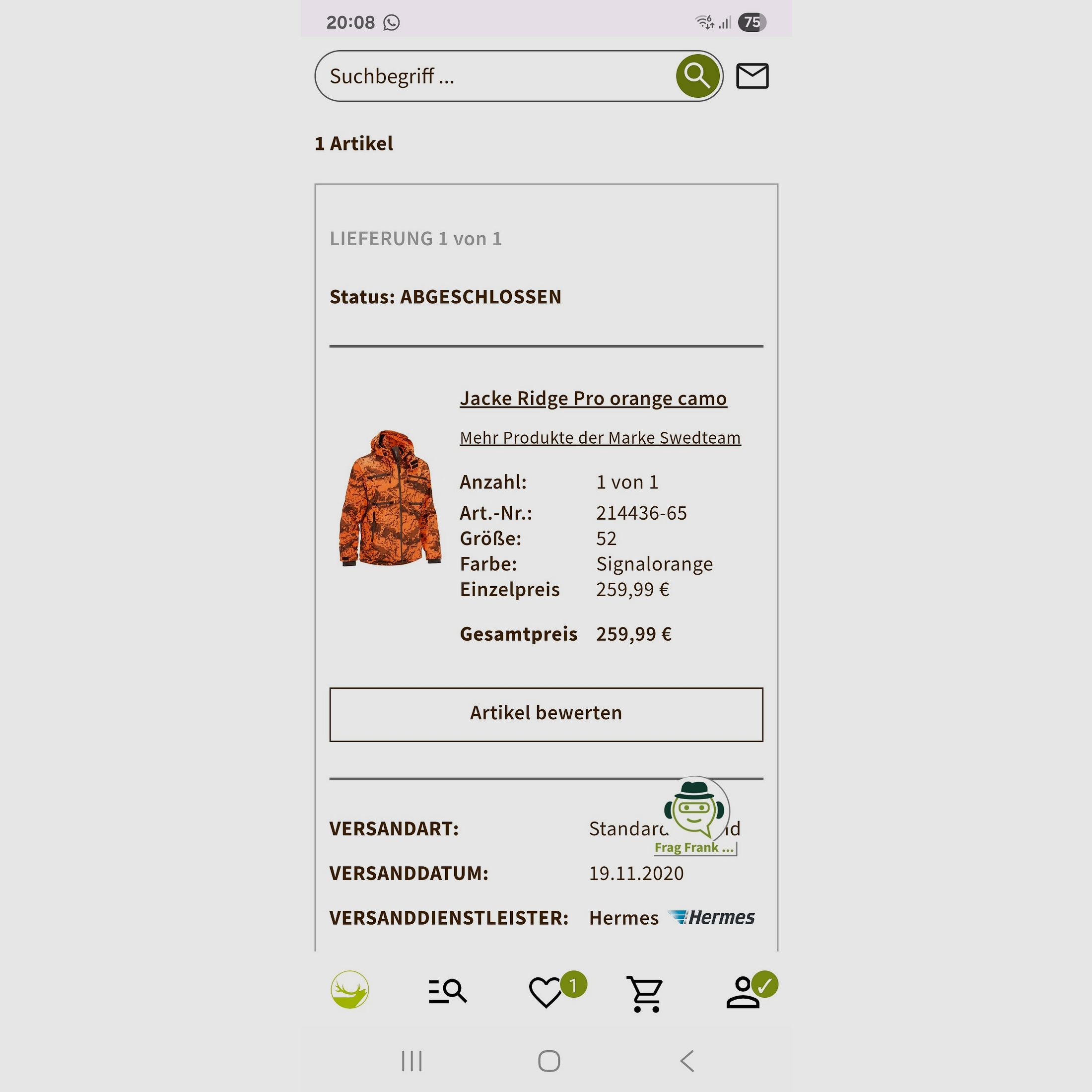 Drukjachtjack Swetline