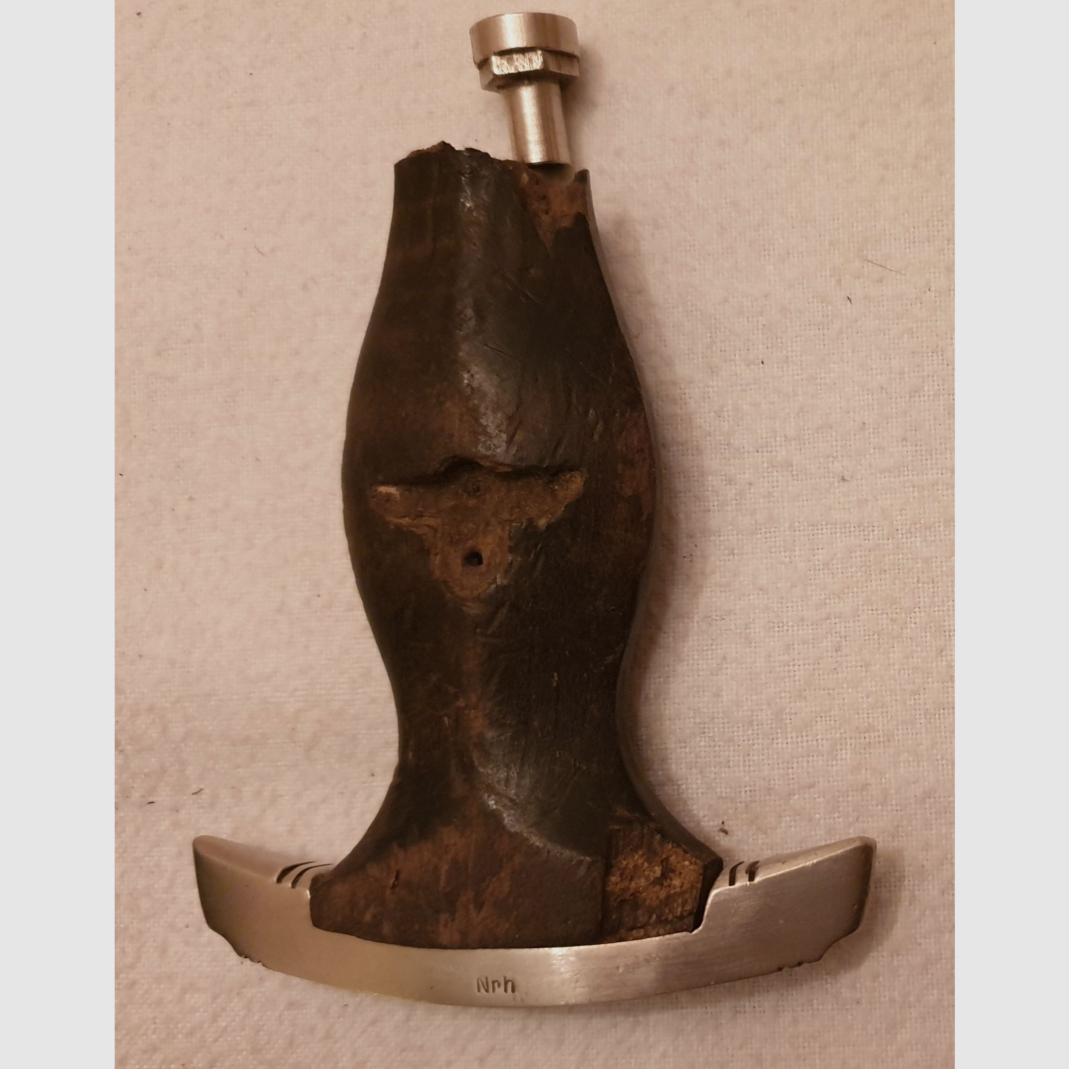 2 WK original lower crossguard and head screw for SA or SS service dagger