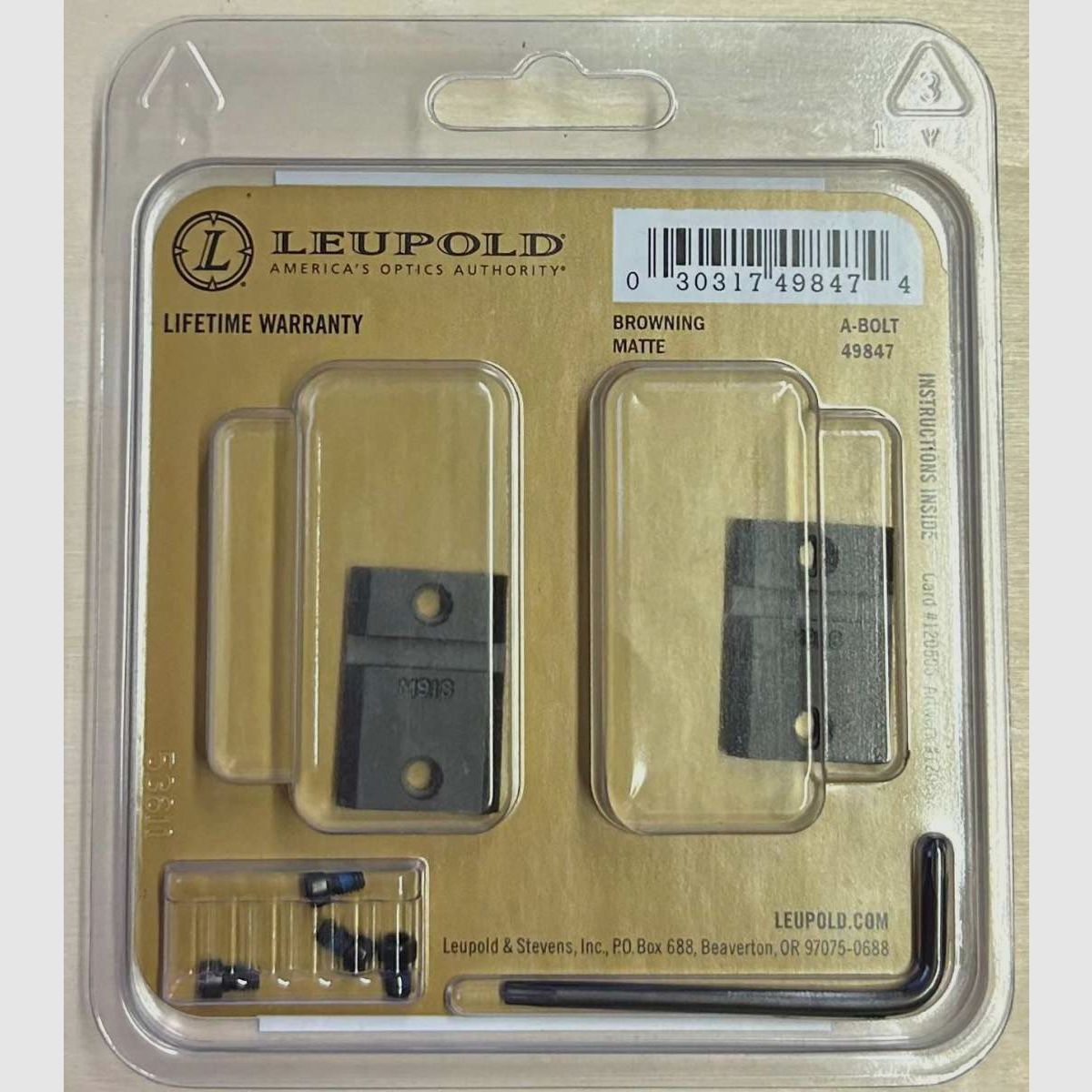 Leupold QRW/PRW Basen Browning A-Bolt, 2 Teilig, Matt, Bild 2 von 30
