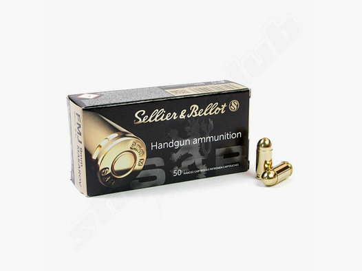 Sellier & Bellot FMJ 96grs 50pcs 9mm Makarov