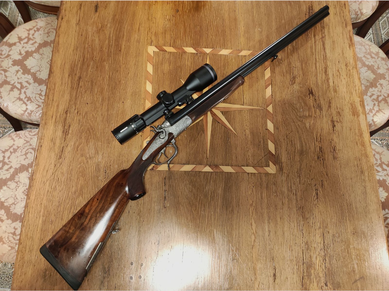 Hahndrilling 5,6x50R Magnum 16/70 Ferlacher Sauer Sohn Merkel Kerner Herold Franz Jäger Blaser Krieghoff Suhler Grass Prinz Drilling