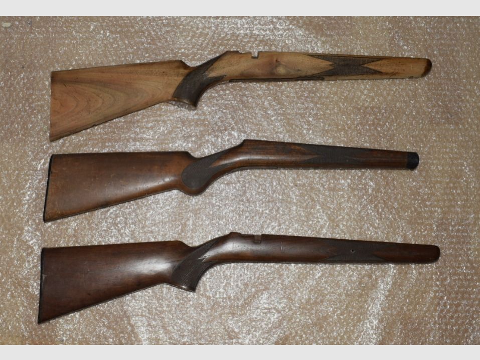 3x calcio fucile, calcio fucile