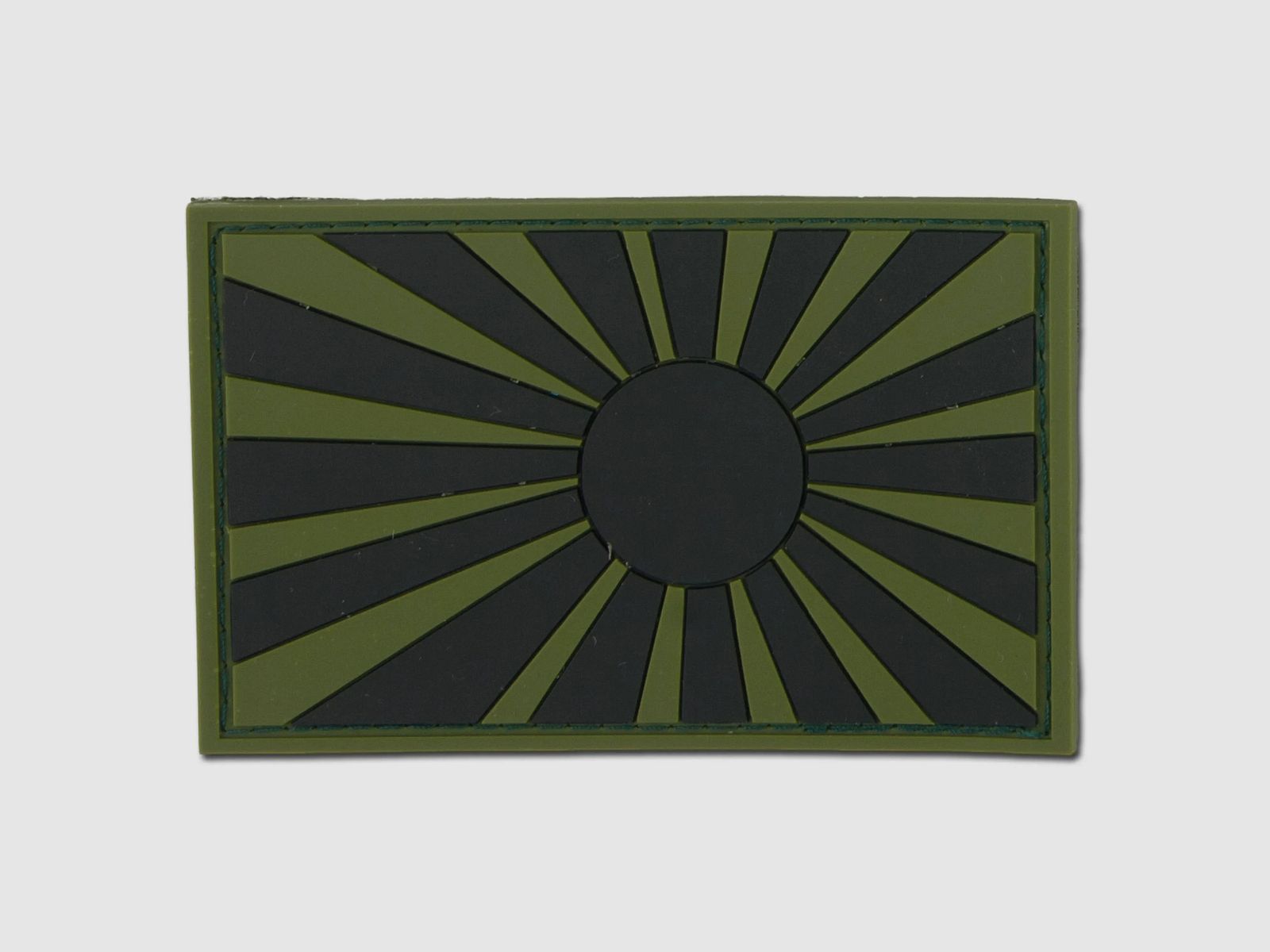 Fritzsch 3D-Patch Kriegsflagge Japan oliv/schwarz