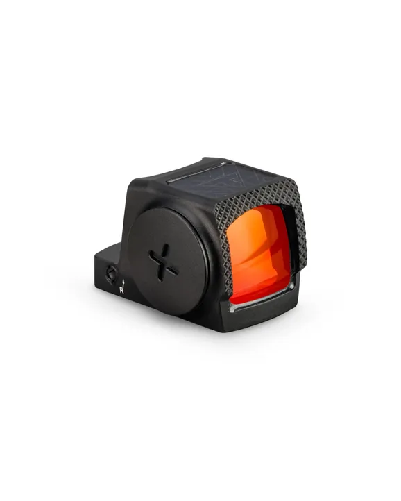 Vortex Defender – ST Enclosed Solar Micro Red Dot 3 MOA Multi Reticle – Black